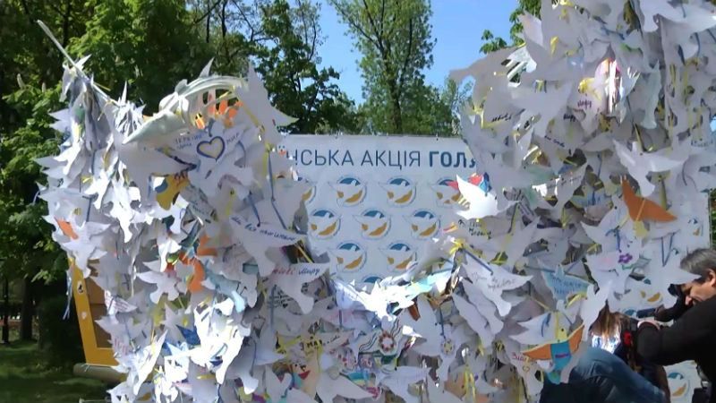 Птахи миру від дітей полетять на Донбас