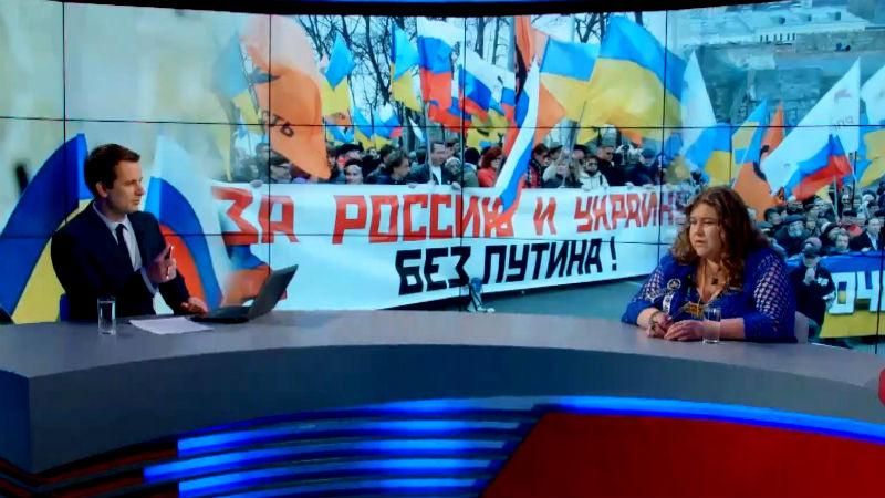 Активістка російської опозиції про акції проти Путіна в Росії Активістка російської опозиції про акції проти Путіна в Росії