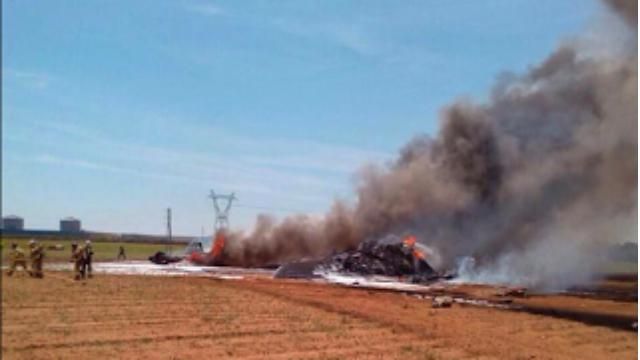 Авиакатастрофа в Испании: погиб весь экипаж военного самолета