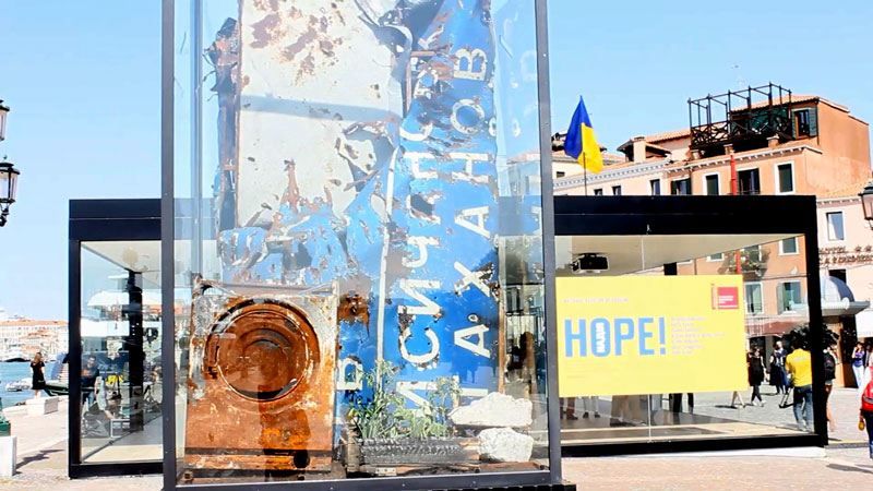 Павільйон України у Венеції: війна на Донбасі та анексія Криму Павільйон України у Венеції: війна на Донбасі та анексія Криму