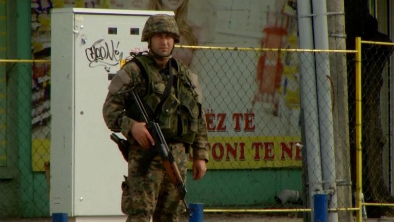 В Македонию ворвались боевики