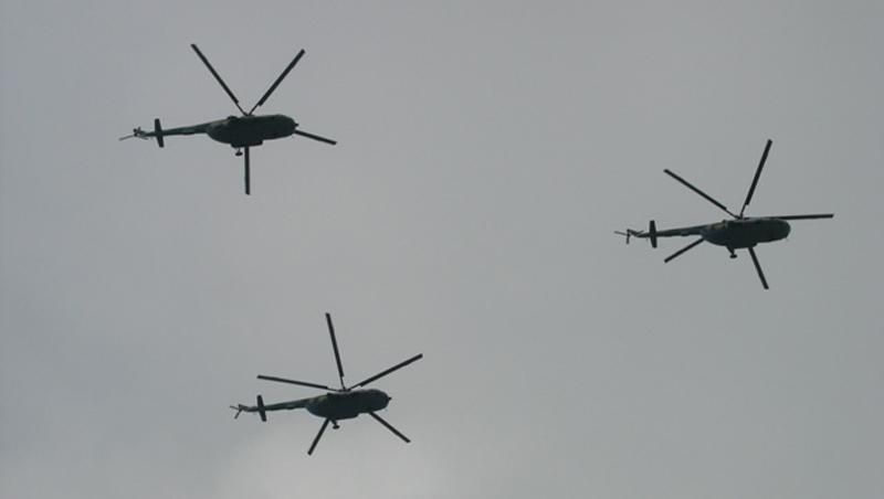 На границе Украины зафиксировали сразу 8 российских вертолетов На границе Украины зафиксировали сразу 8 российских вертолетов