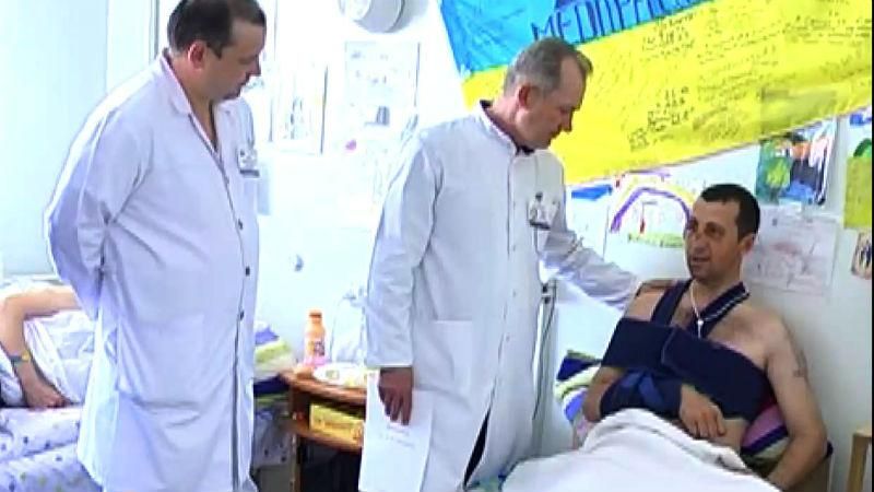 Історії поранених бійців з лікарні Історії поранених бійців з лікарні