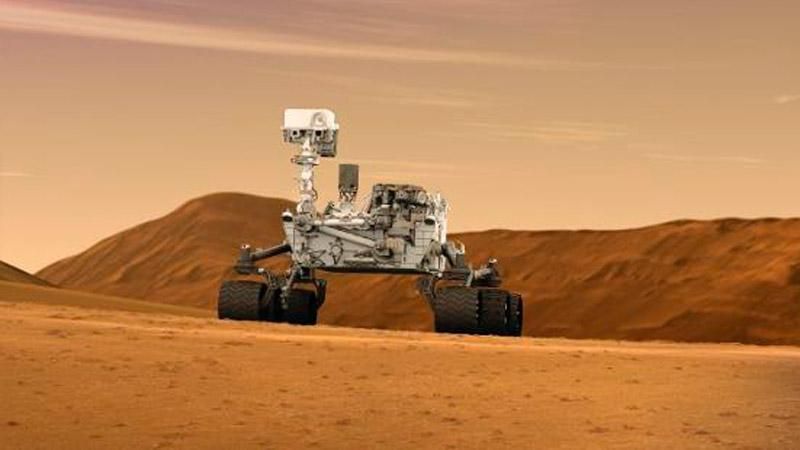 NASA показала закат Солнца на Марсе NASA показала закат Солнца на Марсе