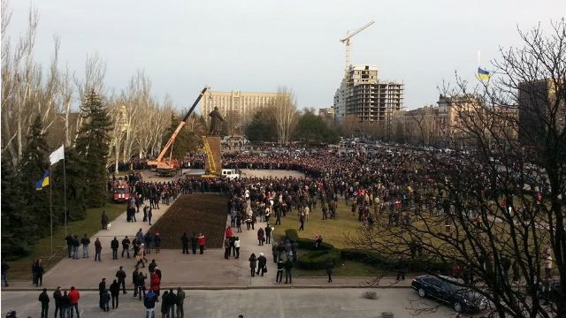 Николаев избавился от  площади Ленина