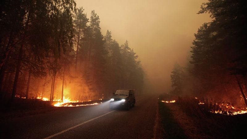 У Сибіру не гаснуть пожежі: фото з космосу У Сибіру не гаснуть пожежі: фото з космосу