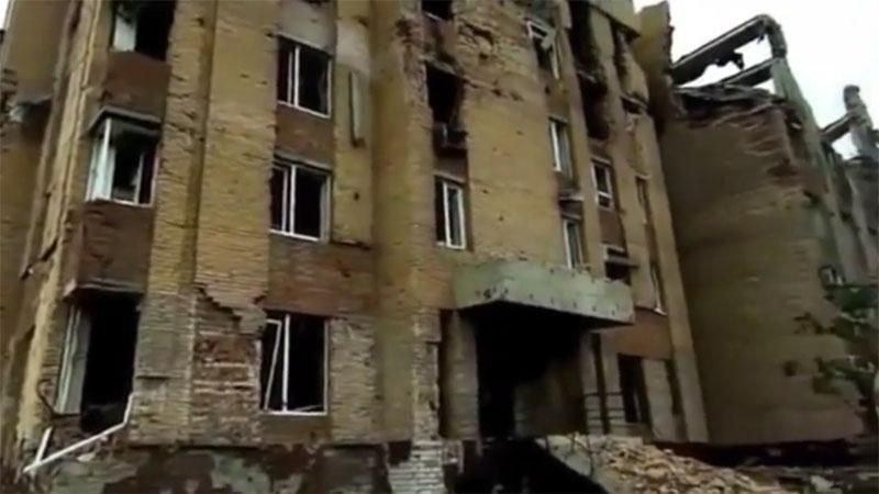 Видео дня: руины Донецкого аэропорта весной