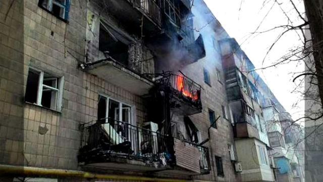 Вследствие обстрелов в оккупированном Донецке погиб один человек Вследствие обстрелов в оккупированном Донецке погиб один человек