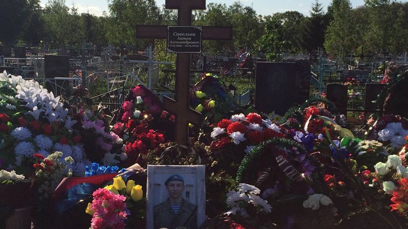 У Росії блогери знайшли могили спецпризначенців, які загинули в Україні