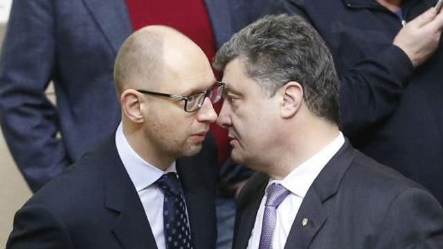 Порошенко и Яценюк могут объединиться на выборах, — СМИ