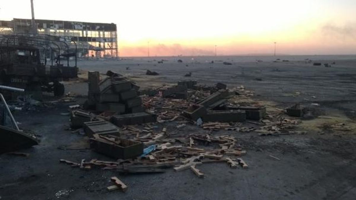 В завалах донецкого аэропорта до сих пор находят тела погибших "киборгов"