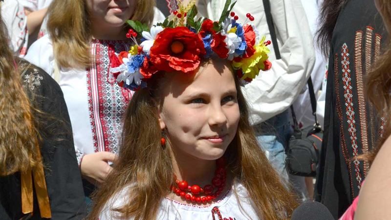 Півтисячі харків'ян вийшли на "Марш вишиванок"