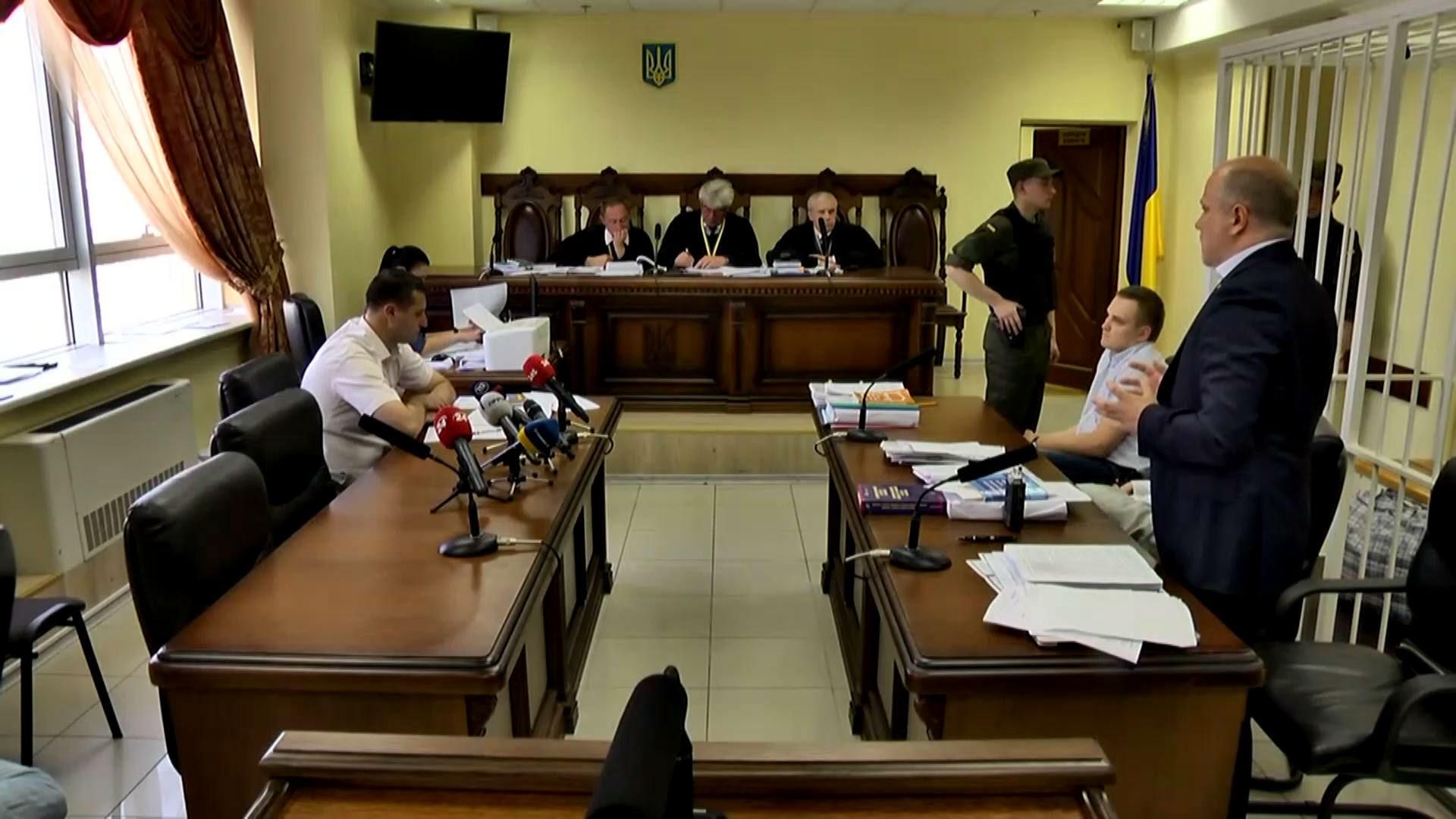 В Киеве судят бойца "Айдара" В Киеве судят бойца "Айдара"