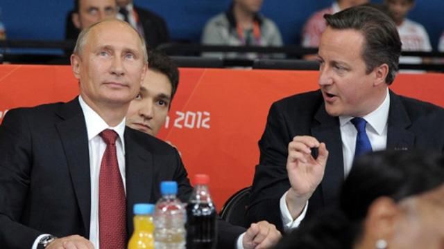 Путін вперше за два роки зідзвонився з Камероном Путін вперше за два роки зідзвонився з Камероном