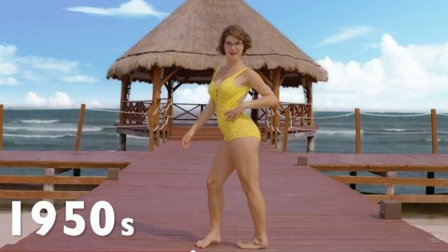 Від панталонів до бікіні: у мережі показали еволюцію купальників Від панталонів до бікіні: у мережі показали еволюцію купальників