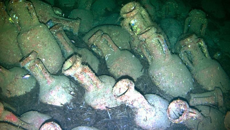 У морі біля Севастополя знайшли затонулий візантійський корабель У морі біля Севастополя знайшли затонулий візантійський корабель