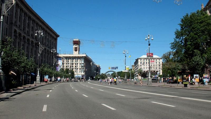 В Киеве на День города перекроют ряд главных улиц (список)