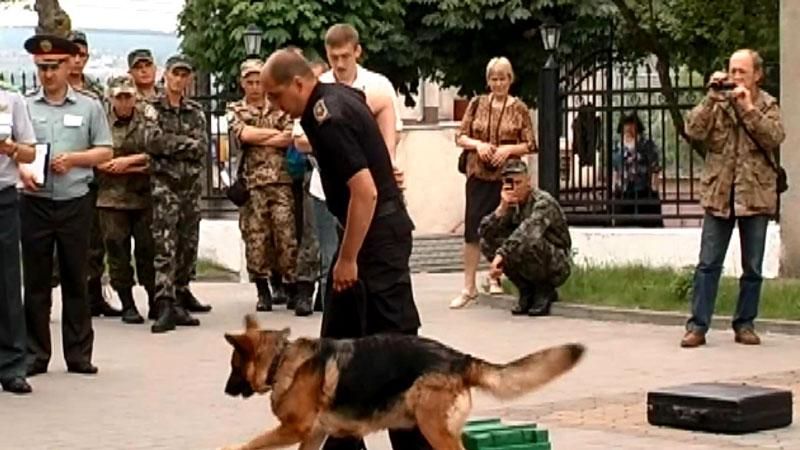 У Хмельницькому обирали собак-"міліціонерів"