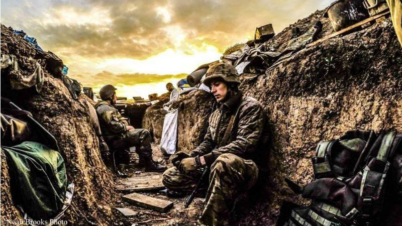 Вражаючі кадри з фронту від американського фотографа Вражаючі кадри з фронту від американського фотографа