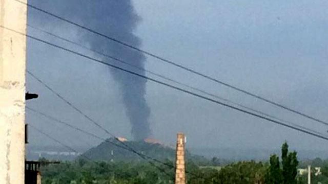 Боевики ведут огонь в Донецке из жилых домов Боевики ведут огонь в Донецке из жилых домов