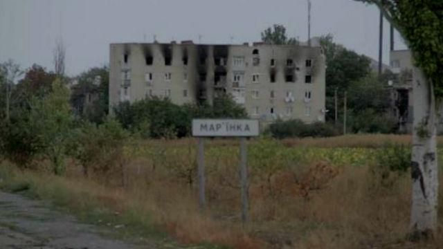 У Мар'їнці нарешті тихо, бойові дії повністю зупинені У Мар'їнці нарешті тихо, бойові дії повністю зупинені