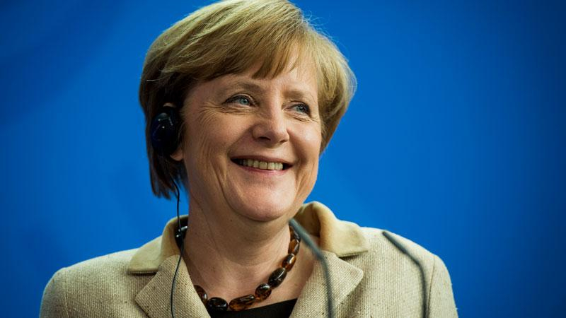 Меркель выложила в свой Instagram фото с Порошенко и Папой Римским