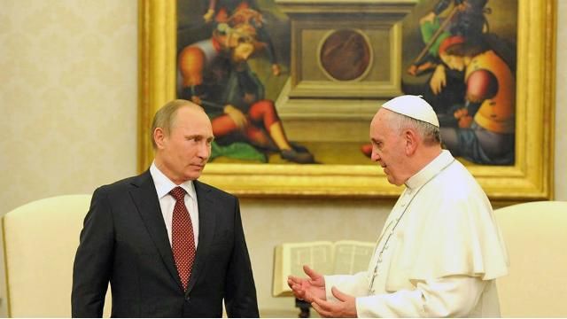 Почему Путин снова едет к Папе Римскому? — Le Figaro
