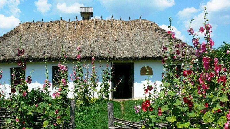 На Прикарпатті розкинулося село у формі Герба України На Прикарпатті розкинулося село у формі Герба України