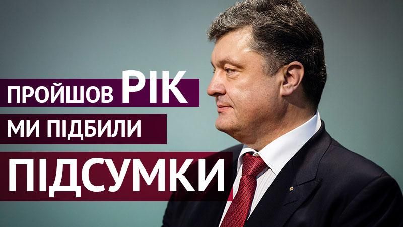 Рік президентства Петра Порошенка очима Телеканалу новин "24"