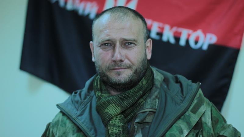 Ярош виступає проти миротворчого контингенту на Донбасі