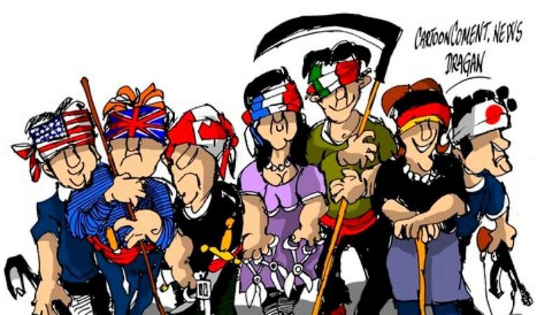 Путін у шафі та лялька вуду: у мережі сміються над самітом G7 Путін у шафі та лялька вуду: у мережі сміються над самітом G7