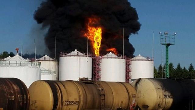 Міліція розповіла про постраждалих від вогню на нафтосховищі