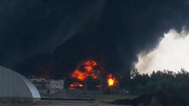 Пожар под Киевом: Распространение огня в лесу остановлено