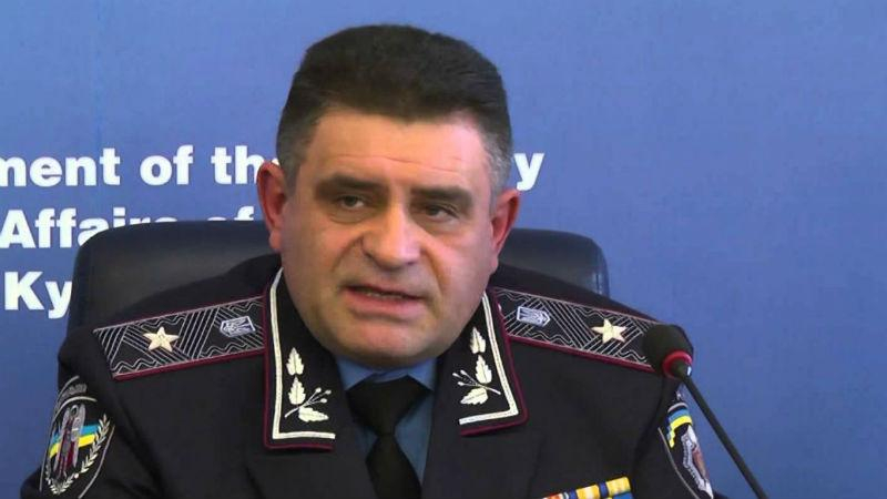 В Киеве активисты требовали простить все экс-главе милиции и восстановить его в должности