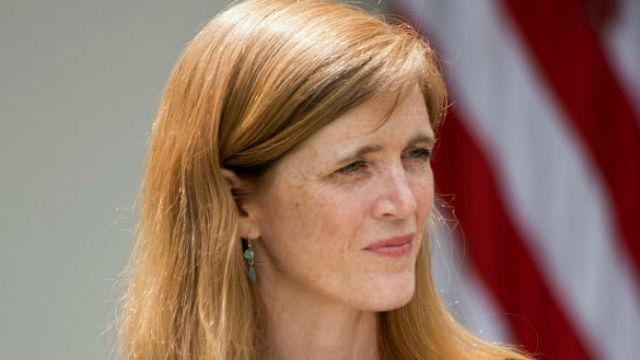 Саманта Пауэр заговорила в Киеве на украинском