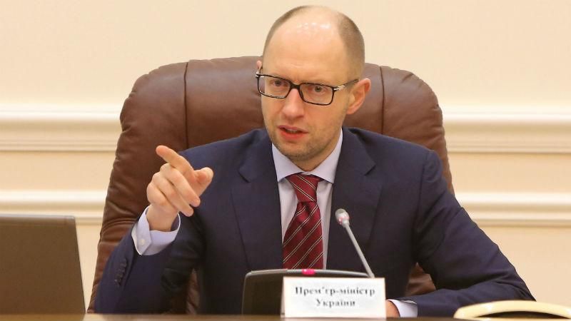 Яценюк перед целой страной выругал министра экологии