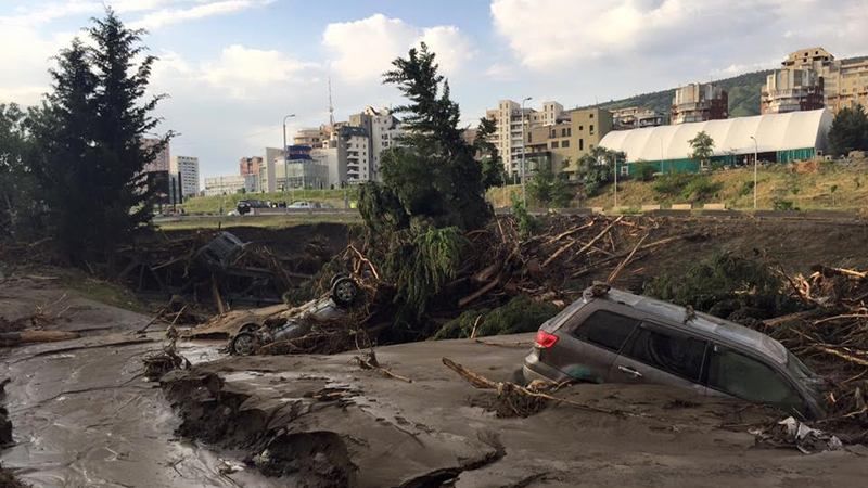 Наводнение в Тбилиси убило 8 человек и освободило хищников из зоопарка