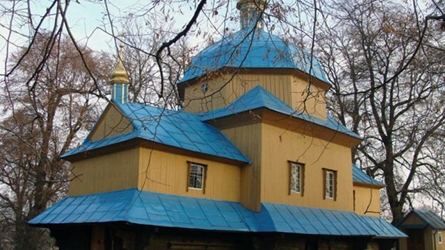 Церковь XVIII века сгорела во Львовской области Церковь XVIII века сгорела во Львовской области