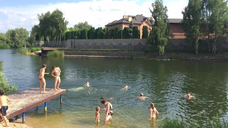 Охорона "мажора" під Києвом обстріляла дітей Охорона "мажора" під Києвом обстріляла дітей