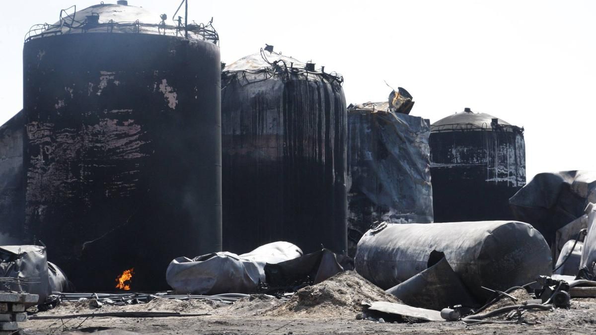 Забруднених через пожежу на нафтобазі продуктів на прилавках не буде, — міністр