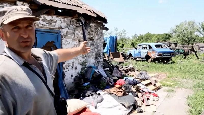 Жителі обстріляного Нікішиного намагаються повернути селу "життя"