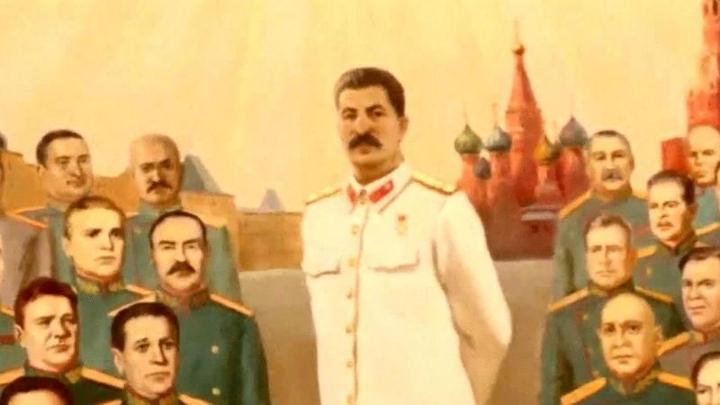 У Росії освятили портрет Сталіна