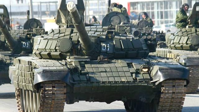 Українські бійці підбили танк бойовиків