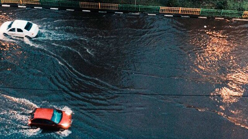 Москва оказалась под водой после сильного ливня Москва оказалась под водой после сильного ливня