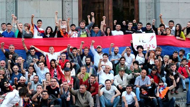 В Армении начинается "Майдан" против российской оккупации В Армении начинается "Майдан" против российской оккупации