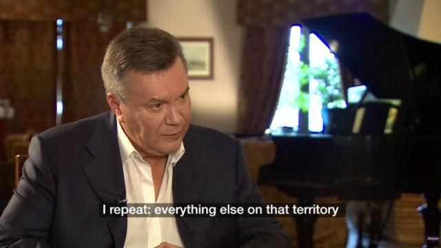 Янукович визнав, що відповідальний за вбивства на Майдані