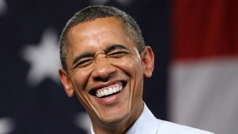 Дотепний Обама виставив за двері невиховану активістку Дотепний Обама виставив за двері невиховану активістку