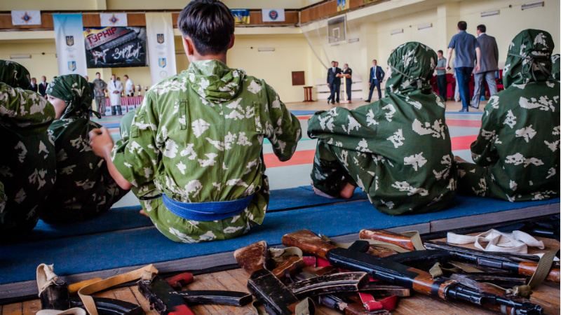 Сила справжніх чоловіків: бійці АТО поборолися у рукопашному бої Сила справжніх чоловіків: бійці АТО поборолися у рукопашному бої