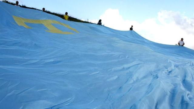 У Херсоні відзначили день кримськотатарського прапора