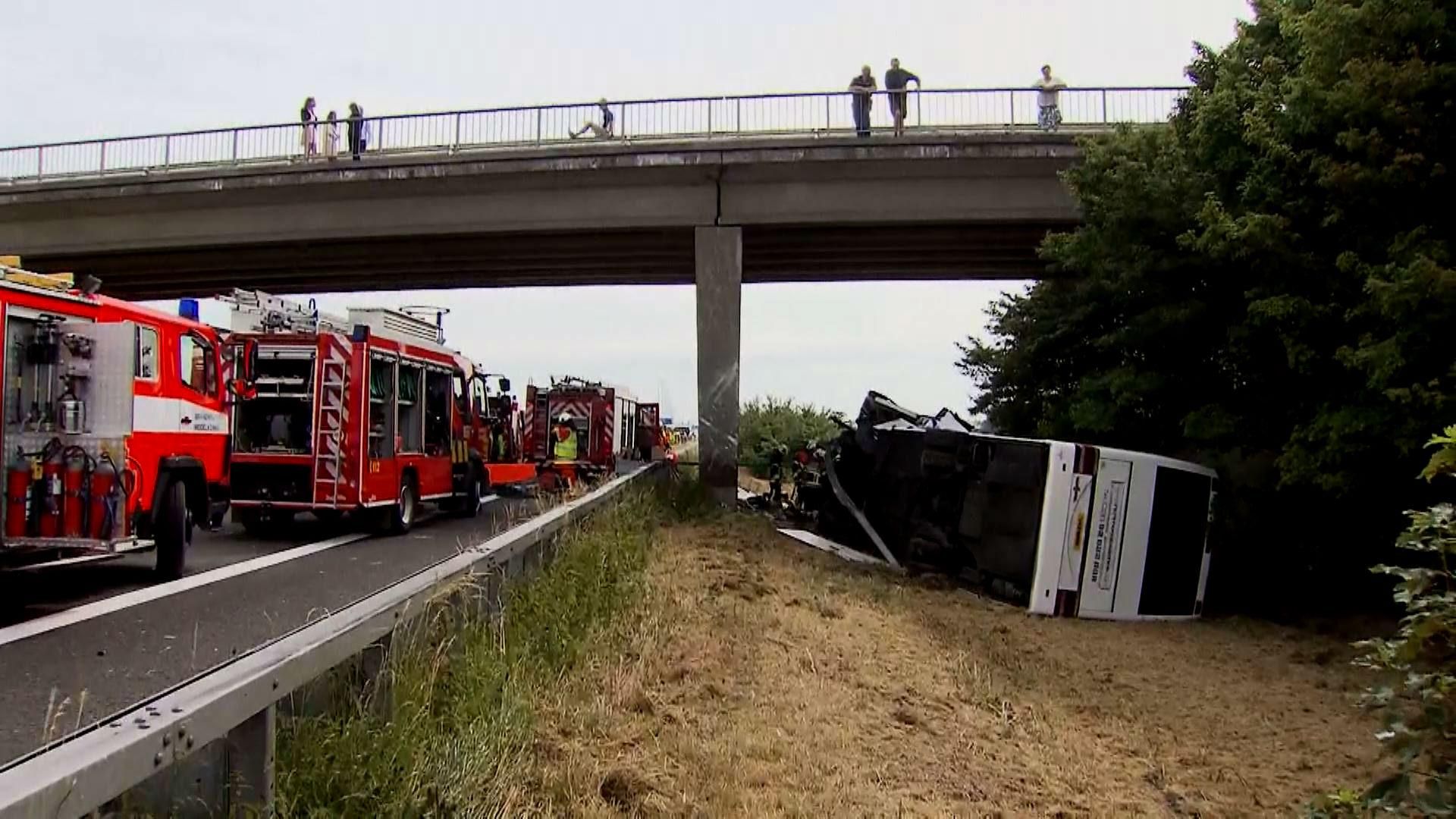 В результате ужасного ДТП в Бельгии пострадали дети В результате ужасного ДТП в Бельгии пострадали дети